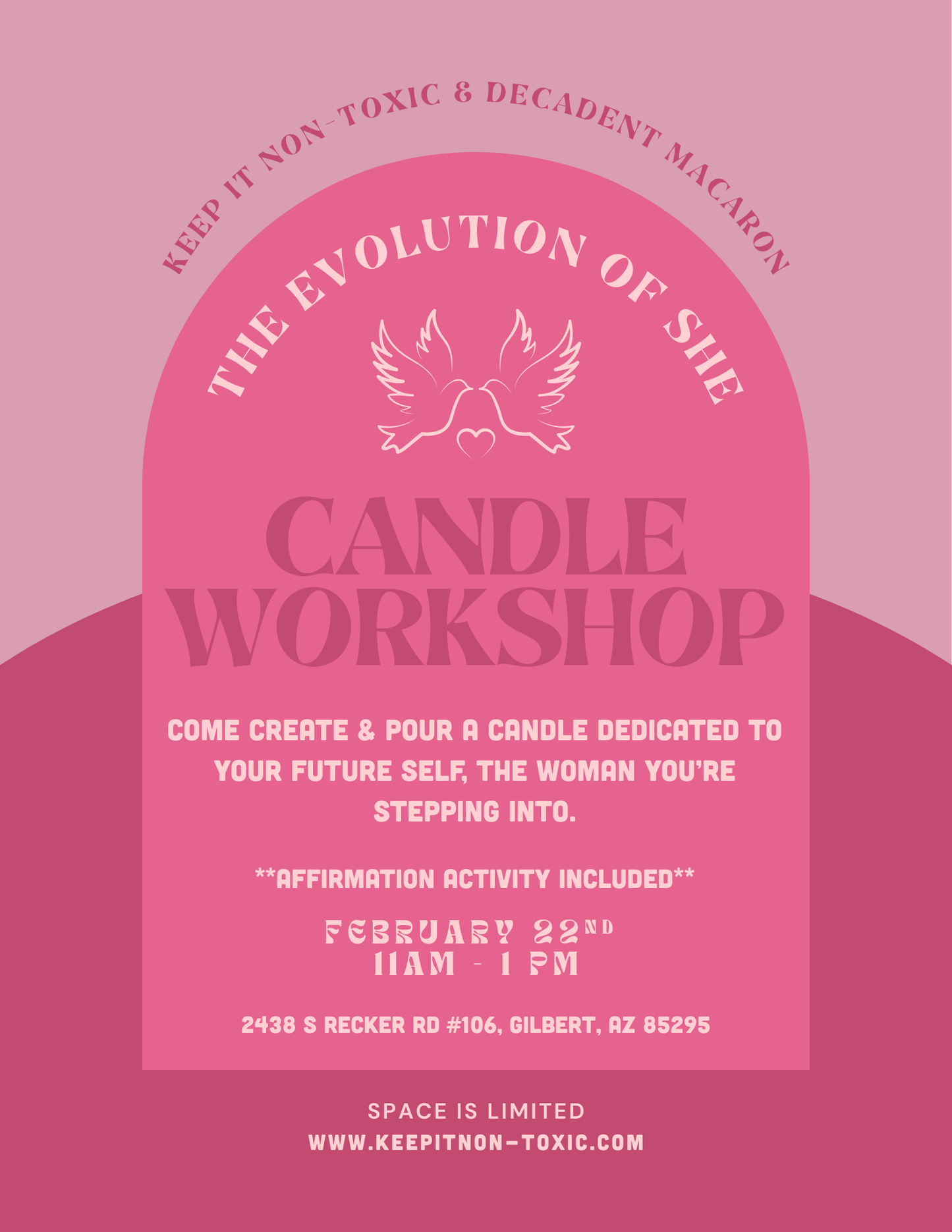 The Evolution of SHE candle workshop
