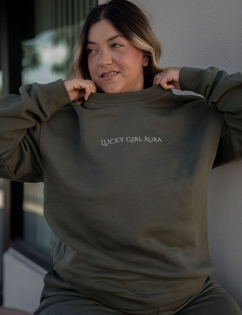 Lucky Girl Aura sweatshirt