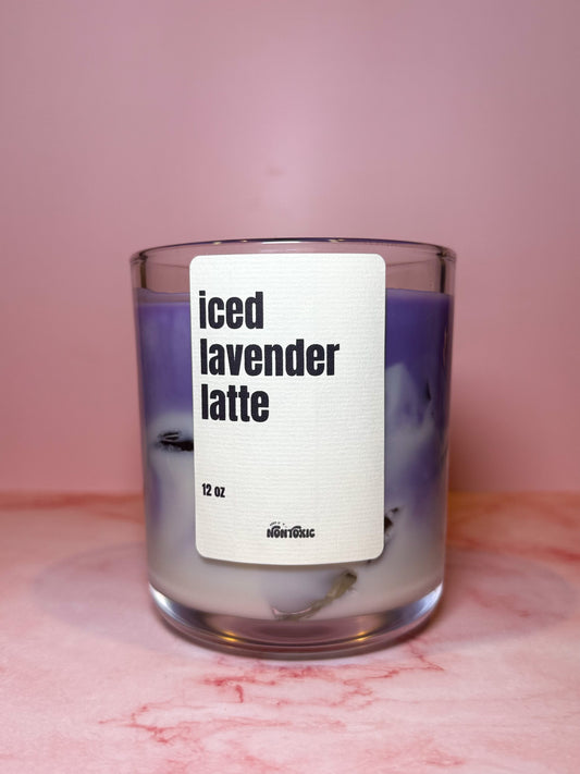 Iced Lavender Latte